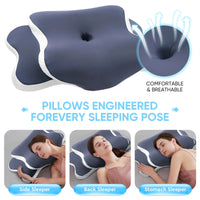 Ergonomic Memory Foam Neck Pillow NAPURA™