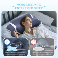 Ergonomic Memory Foam Neck Pillow NAPURA™